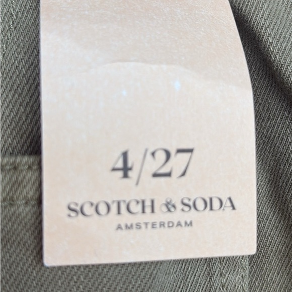 Scotch & Soda Olive Green Cargo Pants - Picture 3 of 3